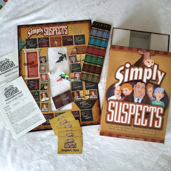 Simply Suspects Board Game--NWOT - Picture 4 of 8